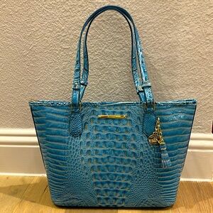NWT Brahmin Medium Asher Cerulean Melbourne Tote